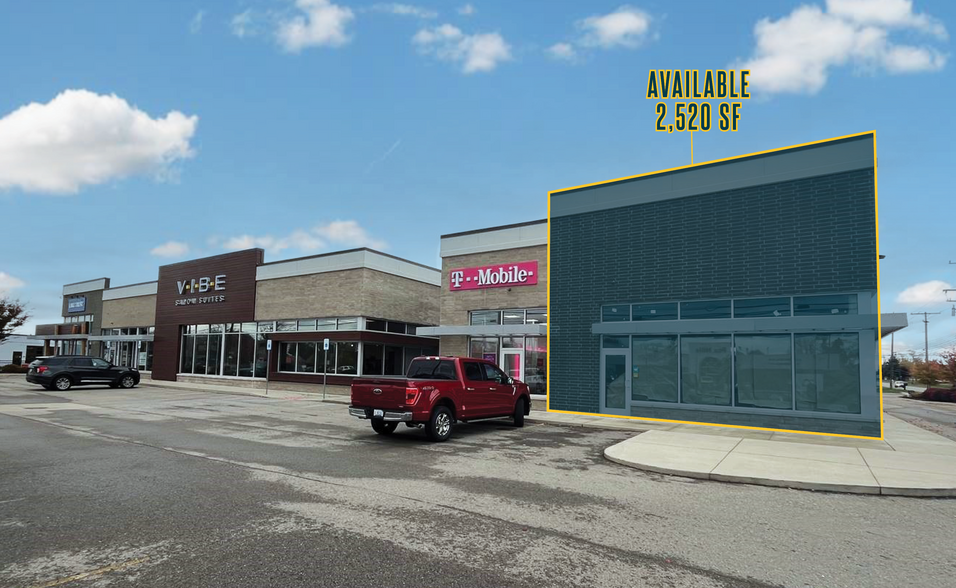 110-132 Ann Arbor Rd W, Plymouth, MI for lease - Building Photo - Image 1 of 4