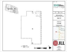 9040 Roswell Rd, Atlanta, GA à louer Plan d  tage- Image 1 de 1