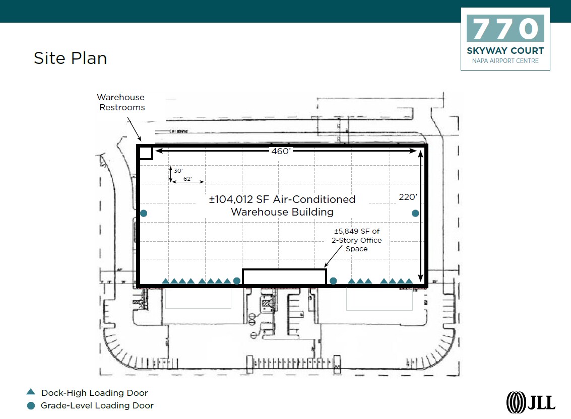 770 Skyway Ct, Napa, CA à louer Plan d’étage- Image 1 de 1