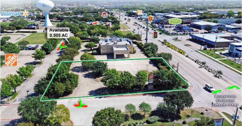 2205 Lakeview Pky, Rowlett, TX for sale - Building Photo - Image 1 of 6