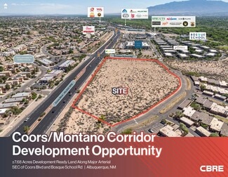 More details for SEC Coors & Bosque School Rd. blvd, Albuquerque, NM - Land for Sale
