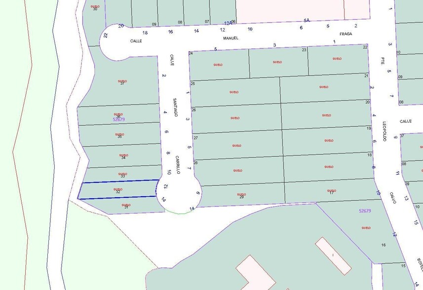 Calle Alfonso Guerra, 1, Láchar, Granada for sale - Site Plan - Image 2 of 3