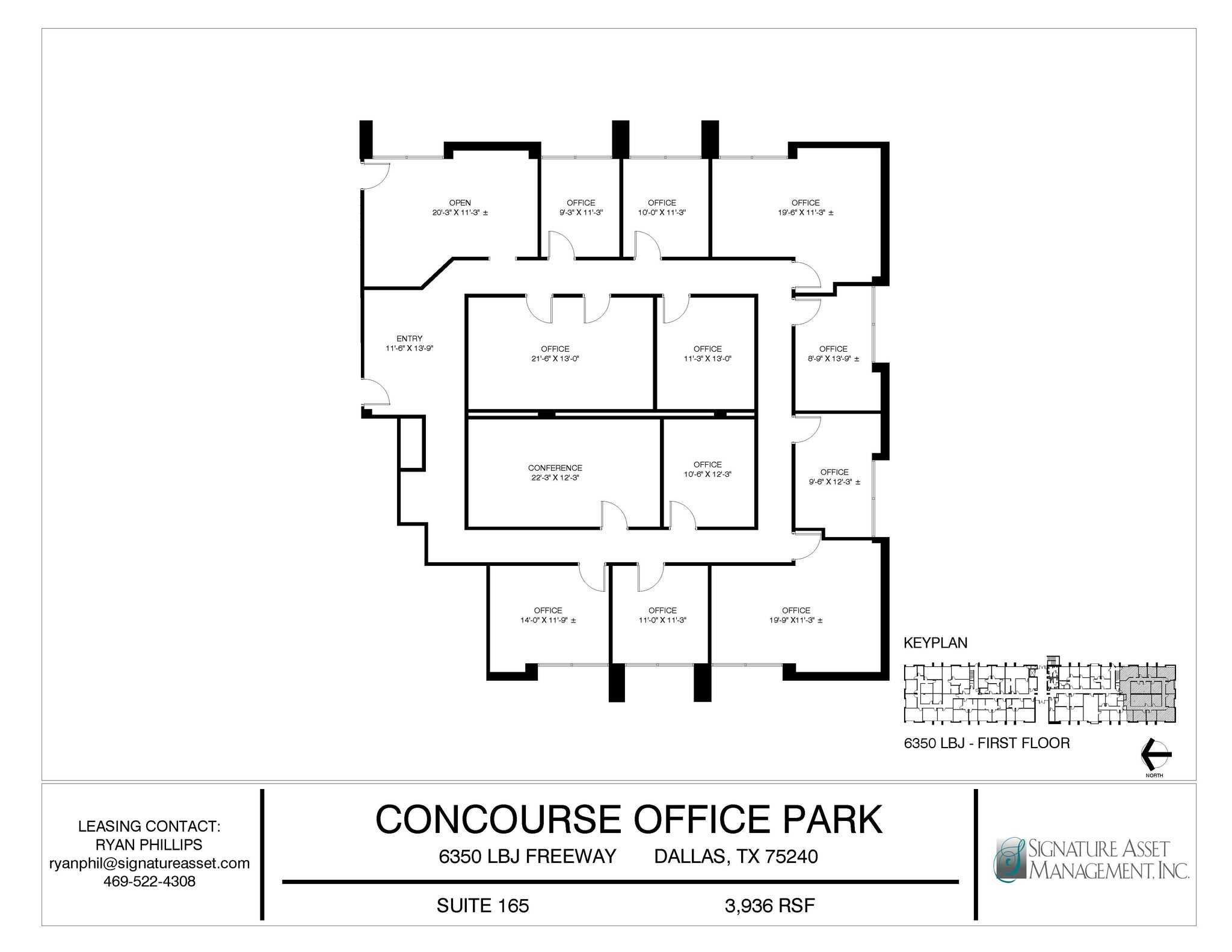 6350 LBJ Fwy, Dallas, TX for lease Floor Plan- Image 1 of 1