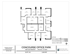 6350 LBJ Fwy, Dallas, TX for lease Floor Plan- Image 1 of 1