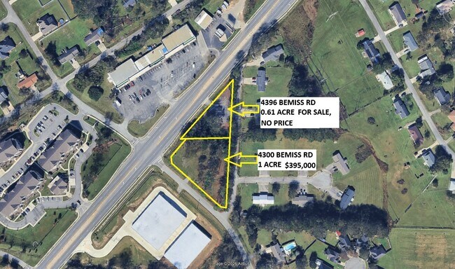 Plus de détails pour 4300 Bemiss, Valdosta, GA - Terrain à vendre