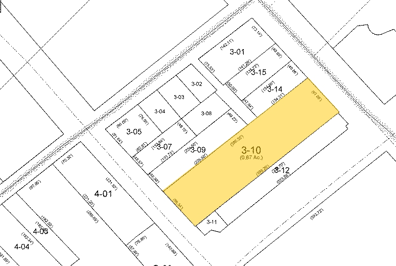 415 E 4th St, Charlotte, NC à vendre Plan cadastral- Image 1 de 1