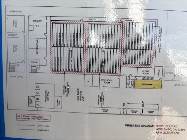 9332 Holly Rd, Adelanto, CA à louer - Plan d’étage - Image 2 de 23