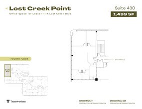 1114 Lost Creek Blvd, Austin, TX for lease Site Plan- Image 1 of 1