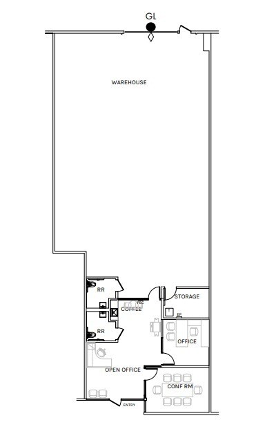 2575 Pioneer Ave, Vista, CA à louer Plan d’étage- Image 1 de 1