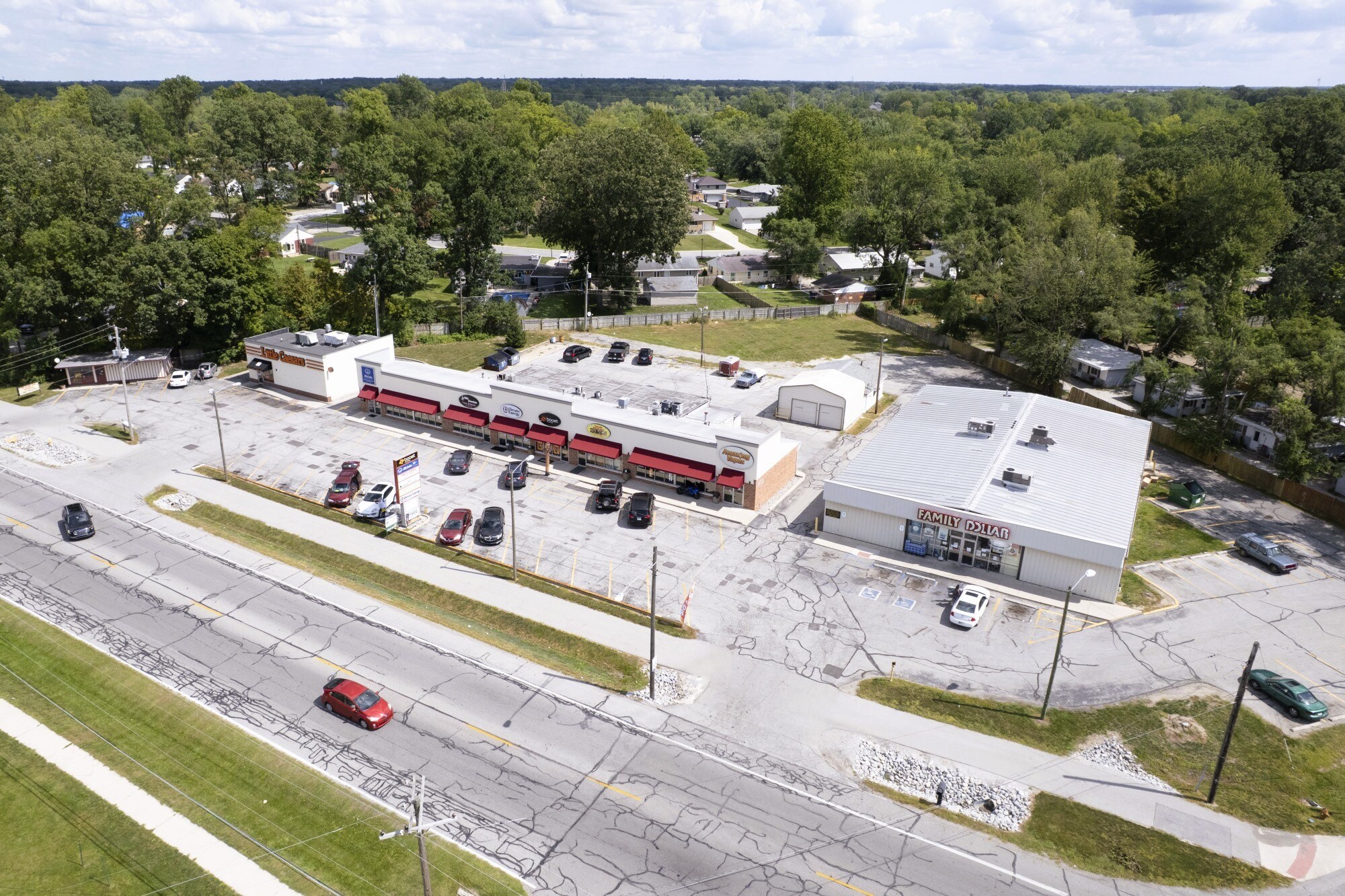 6443 Bluffton Rd, Fort Wayne, IN for sale Aerial- Image 1 of 2