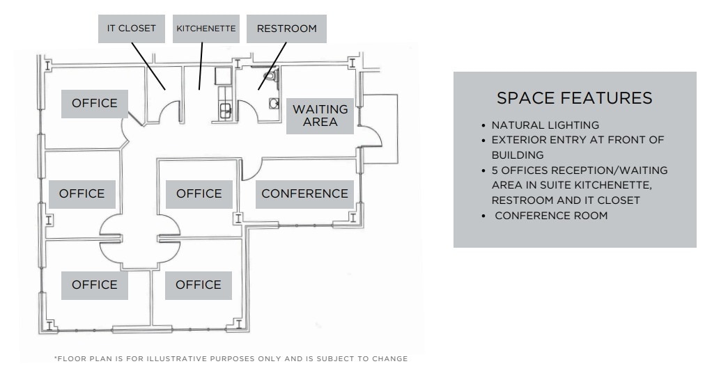 8801 Fast Park Dr, Raleigh, NC 27617 - Unit 101 -  - Floor Plan - Image 1 of 3