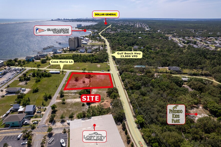 10199 Gulf Beach Hwy, Pensacola, FL à vendre - Photo du bâtiment - Image 3 de 13