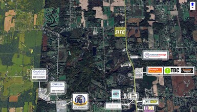 6376 S State St, Goodrich, MI - AÉRIEN  Vue de la carte