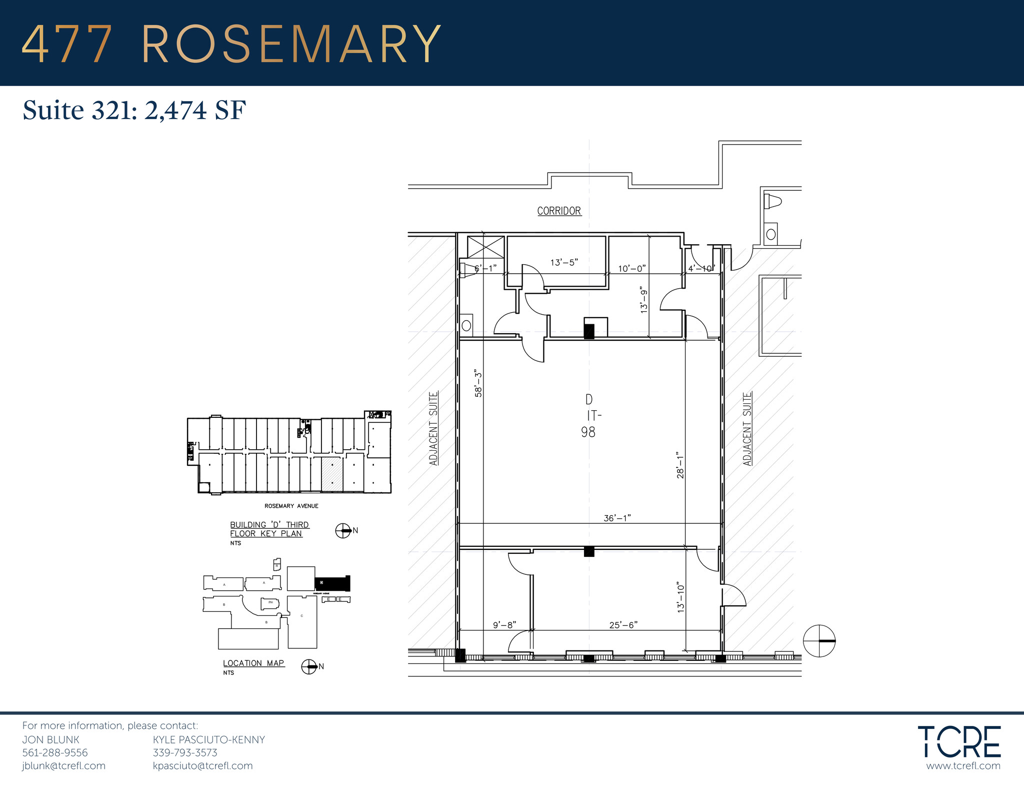 477 S Rosemary Ave, West Palm Beach, FL for lease Site Plan- Image 1 of 1