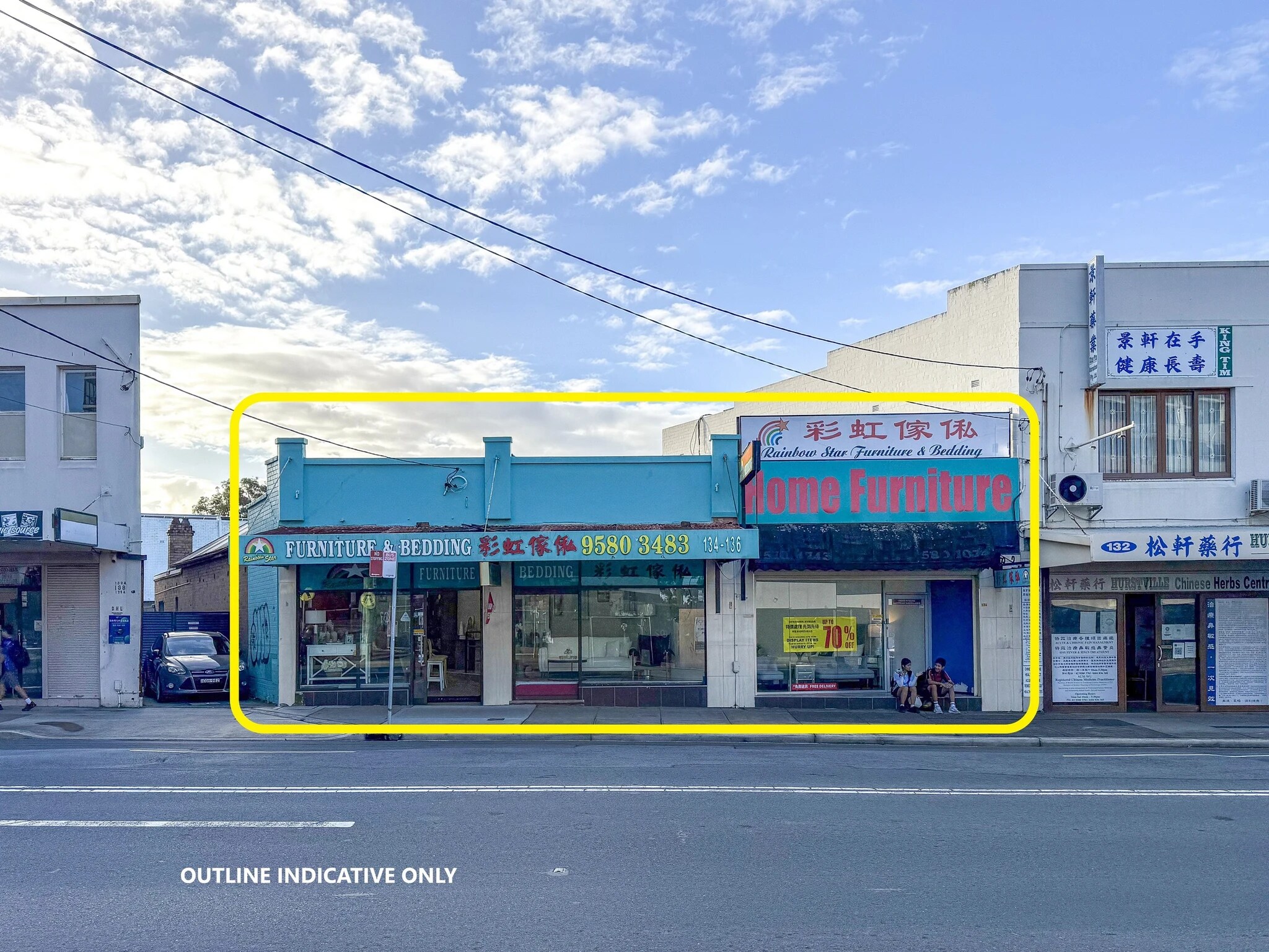 134-136 Forest Rd, Hurstville for lease Primary Photo- Image 1 of 2