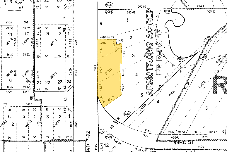4291 S Orange Blossom Trl, Orlando, FL à vendre - Plan cadastral - Image 2 de 4