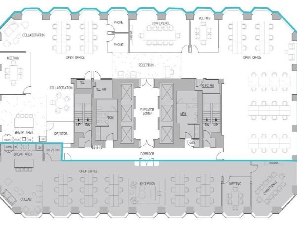 101 Mission St, San Francisco, CA for lease Floor Plan- Image 1 of 1