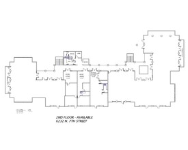 6232 N 7th St, Phoenix, AZ à louer Plan de site- Image 2 de 2