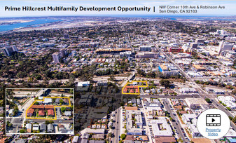 Prime Hillcrest Multifamily Development Opp - Services immobiliers commerciaux