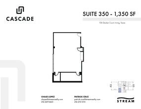 104 Decker Ct, Irving, TX for lease Floor Plan- Image 1 of 1