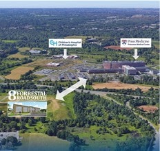 8 Forrestal Rd S, Princeton, NJ - AÉRIEN  Vue de la carte