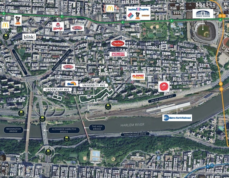 Bronx Super Lots portefeuille de 2 propriétés à vendre sur LoopNet.ca - Aérien - Image 2 de 10