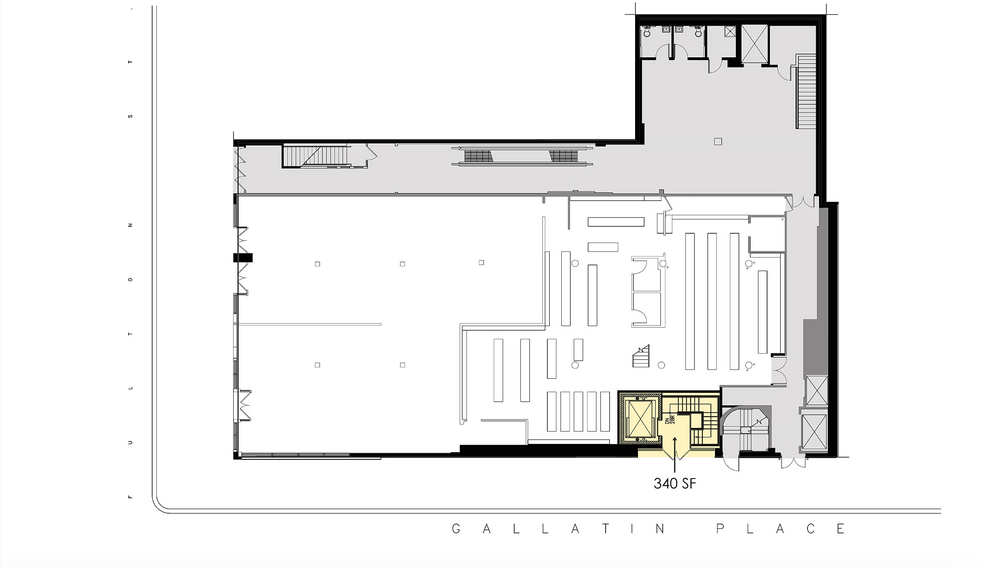 408-416 Fulton St, Brooklyn, NY à louer - Plan d’étage - Image 3 de 6