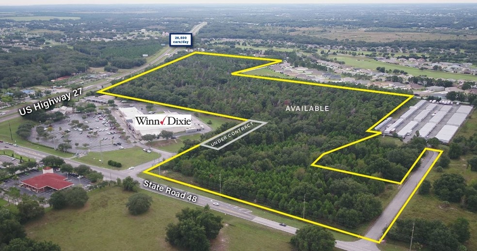 Hwy 27 S. at SR 48, Okahumpka, FL à vendre - Aérien - Image 1 de 11