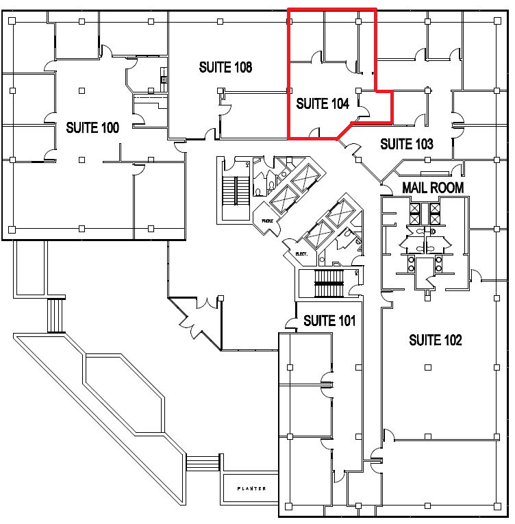 2 International Plaza Dr, Nashville, TN à louer Plan d’étage- Image 1 de 1