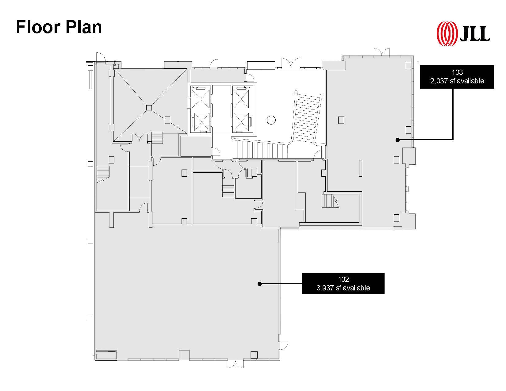 1070 Dallas St, Houston, TX for lease Floor Plan- Image 1 of 1