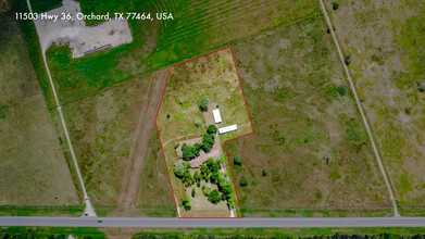 11503 Highway 36, Orchard, TX - Aérien  Vue de la carte - Image1