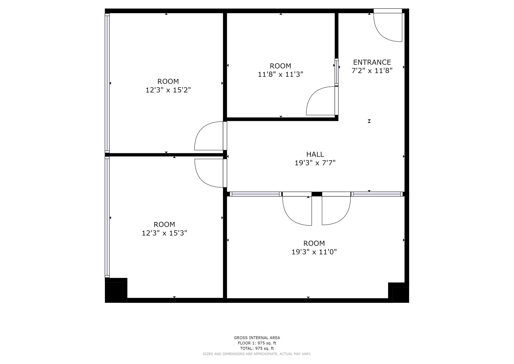 18321 Ventura Blvd, Tarzana, CA for lease Floor Plan- Image 1 of 1