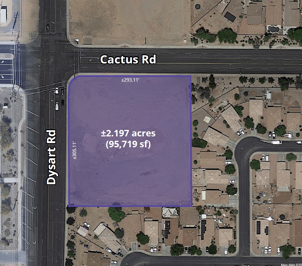 SEC of W Cactus Rd & N Dysart Rd, El Mirage, AZ for sale Building Photo- Image 1 of 7