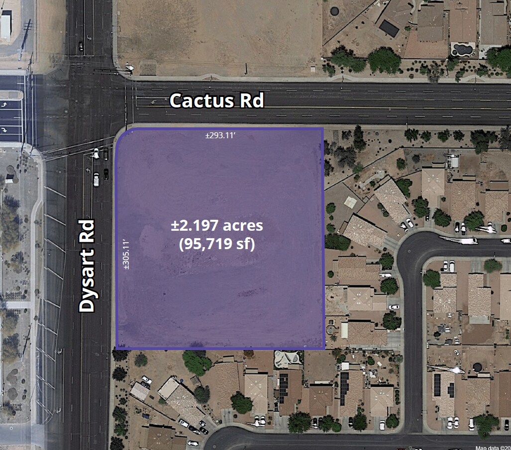 SEC of W Cactus Rd & N Dysart Rd, El Mirage, AZ à vendre Photo du bâtiment- Image 1 de 7
