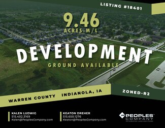 Plus de détails pour 01 Iowa Ave, Indianola, IA - Terrain à vendre