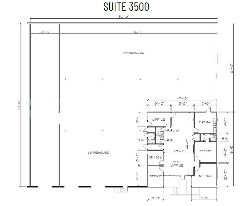 3500-3550 Garden Brook Dr, Farmers Branch, TX for lease Floor Plan- Image 1 of 1
