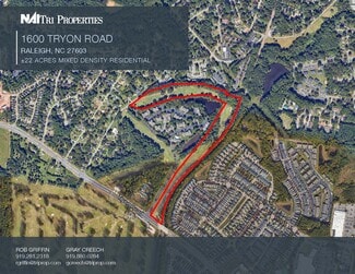 Plus de détails pour 1600 Tryon Rd, Raleigh, NC - Terrain à vendre