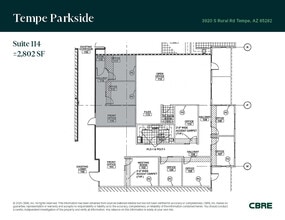 3920 S Rural Rd, Tempe, AZ for sale Floor Plan- Image 1 of 7