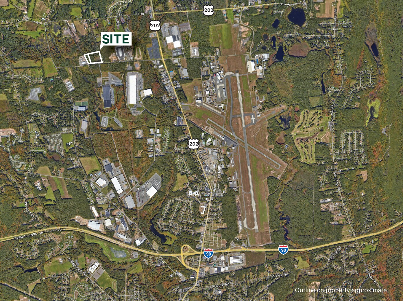 0 Timberswamp Rd, Westfield, MA for sale Aerial- Image 1 of 2