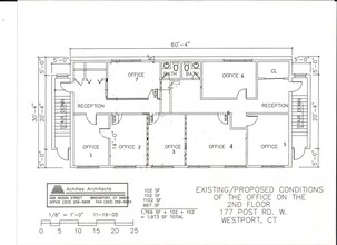 175-179 Post Rd W, Westport, CT à louer Plan d  tage- Image 2 de 2