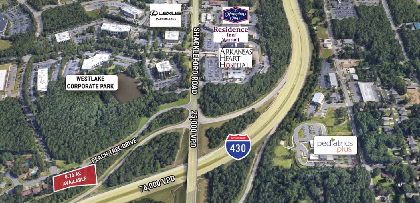 2001 Peach Tree Dr, Little Rock, AR à vendre Photo du bâtiment- Image 1 de 2