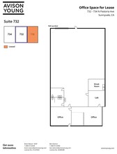 730-734 N Pastoria Ave, Sunnyvale, CA for lease Floor Plan- Image 1 of 1