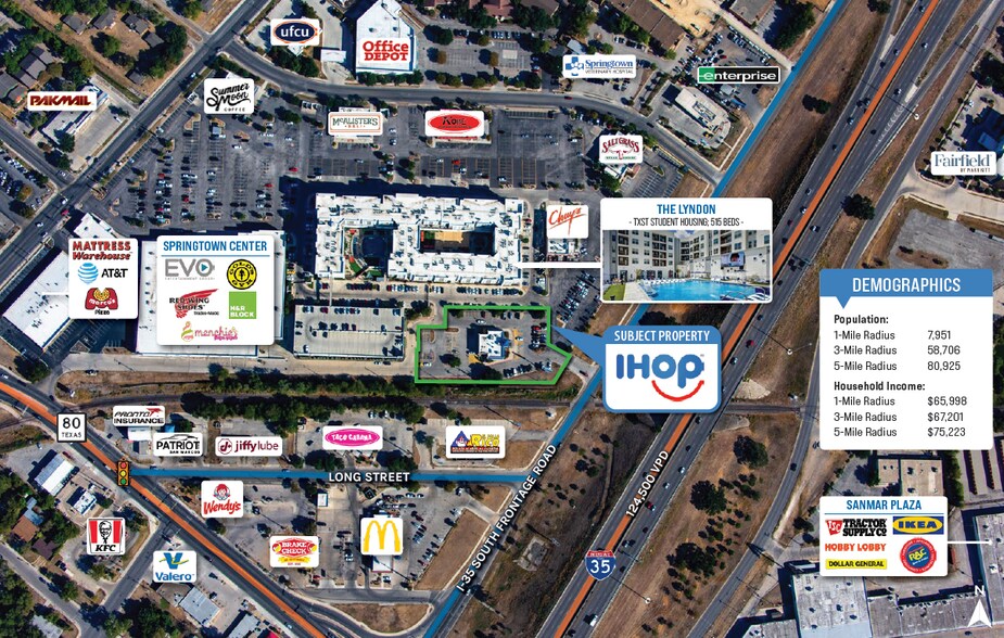 1113 N I-35 Fwy, San Marcos, TX à vendre - Photo du bâtiment - Image 3 de 6