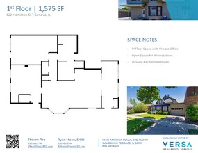 322 Hamilton St, Geneva, IL à louer Plan d  tage- Image 1 de 1