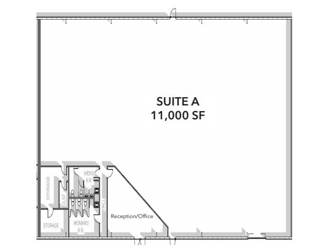 1210 W Scyene Rd, Mesquite, TX for lease Floor Plan- Image 1 of 2