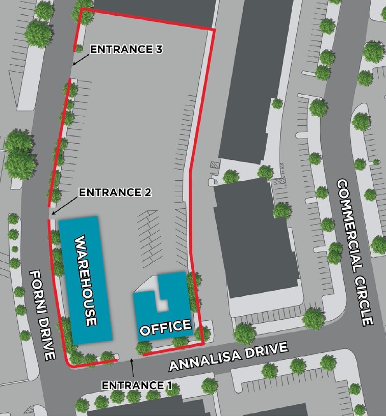 2501 Annalisa Dr, Concord, CA for lease Site Plan- Image 1 of 1