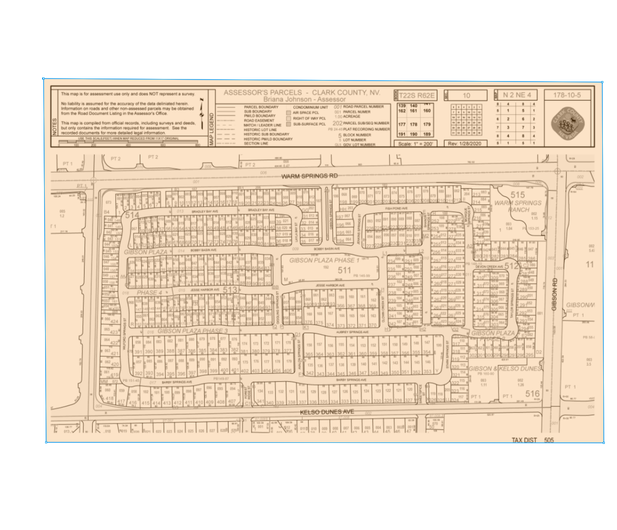 392 Monique Springs St, Henderson, NV à vendre Plan cadastral- Image 1 de 2