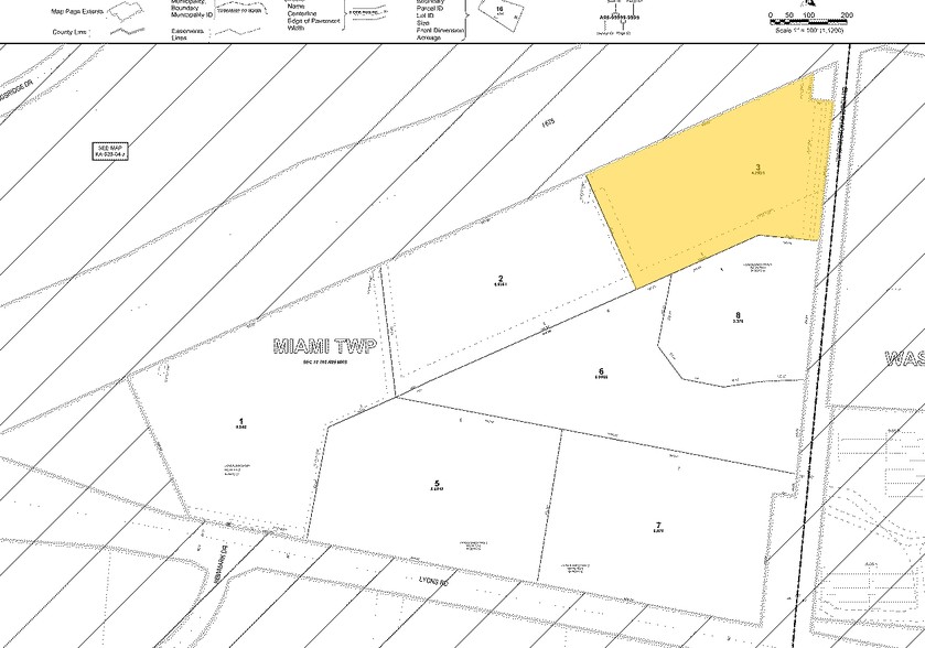 8177 Washington Church Rd, Dayton, OH à louer - Plan cadastral - Image 2 de 2