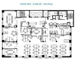425 University Ave, Toronto, ON for lease Floor Plan- Image 1 of 1