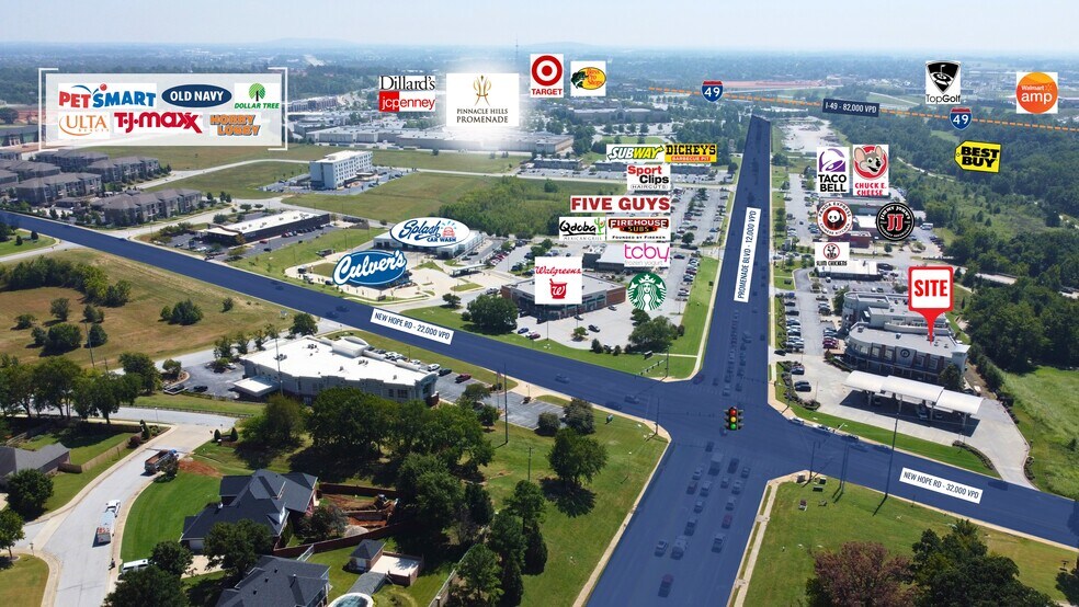 2000 Promenade Blvd, Rogers, AR à louer - Photo du bâtiment - Image 3 de 5